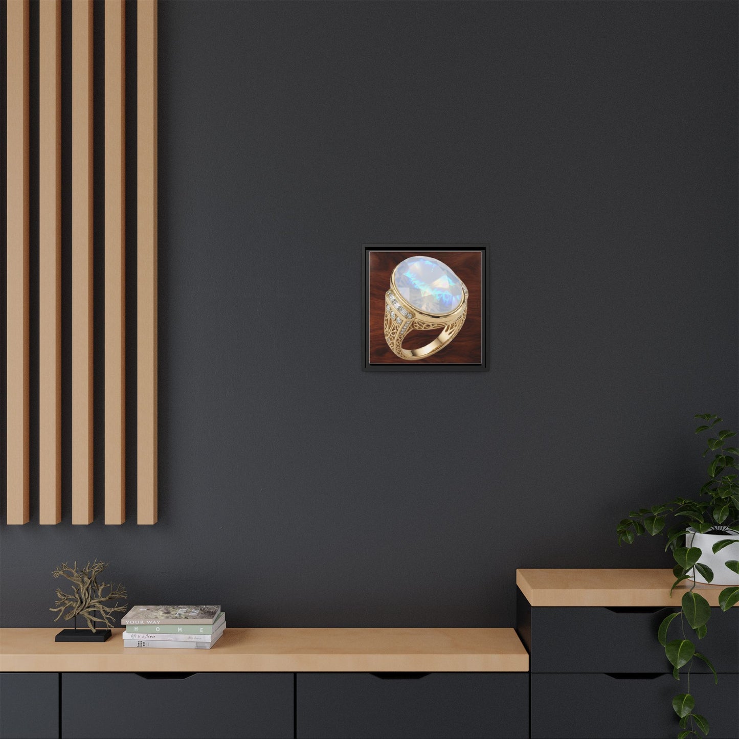 Lunar Veil Canvas