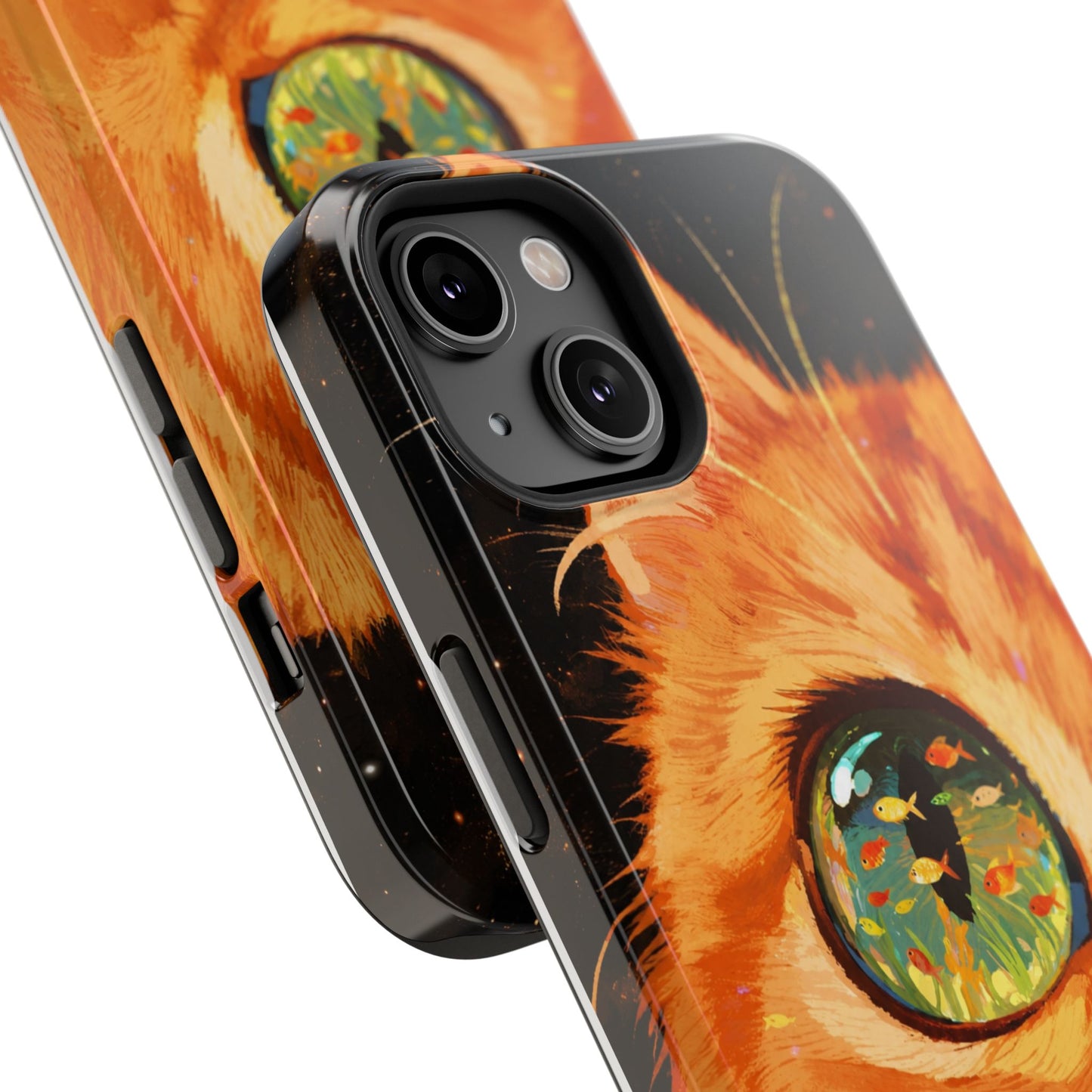 Feline Gaze Apple Phone Case