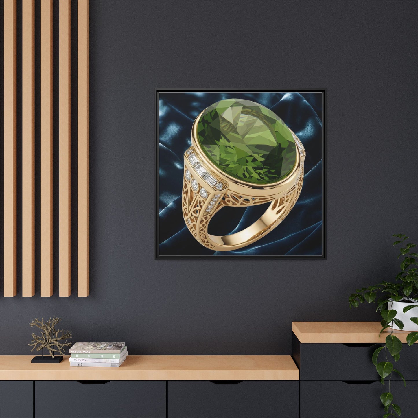 Greenfire Peridot Canvas