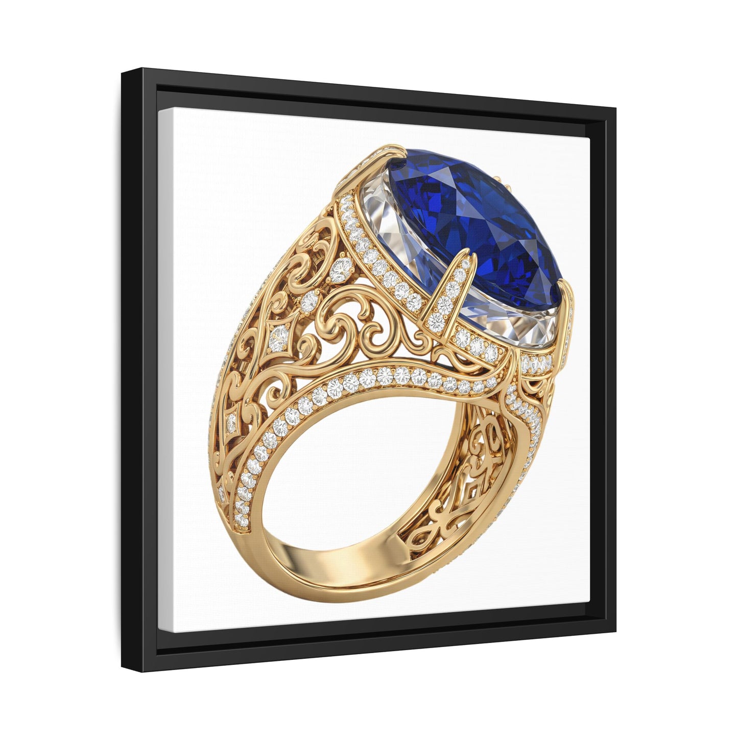 Sapphire Heirloom Canvas Print