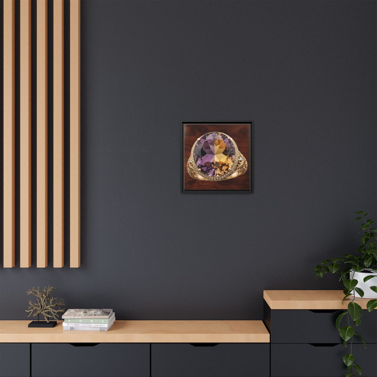 Prismfire Ametrine Canvas