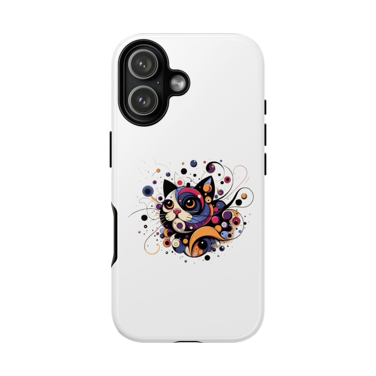 Color Burst Cat Phone Case