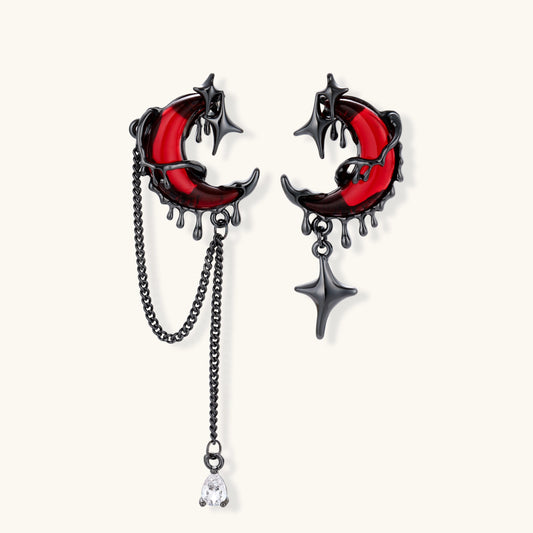 Blood Moon Earrings