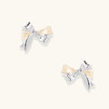 Pearl Bow Studs