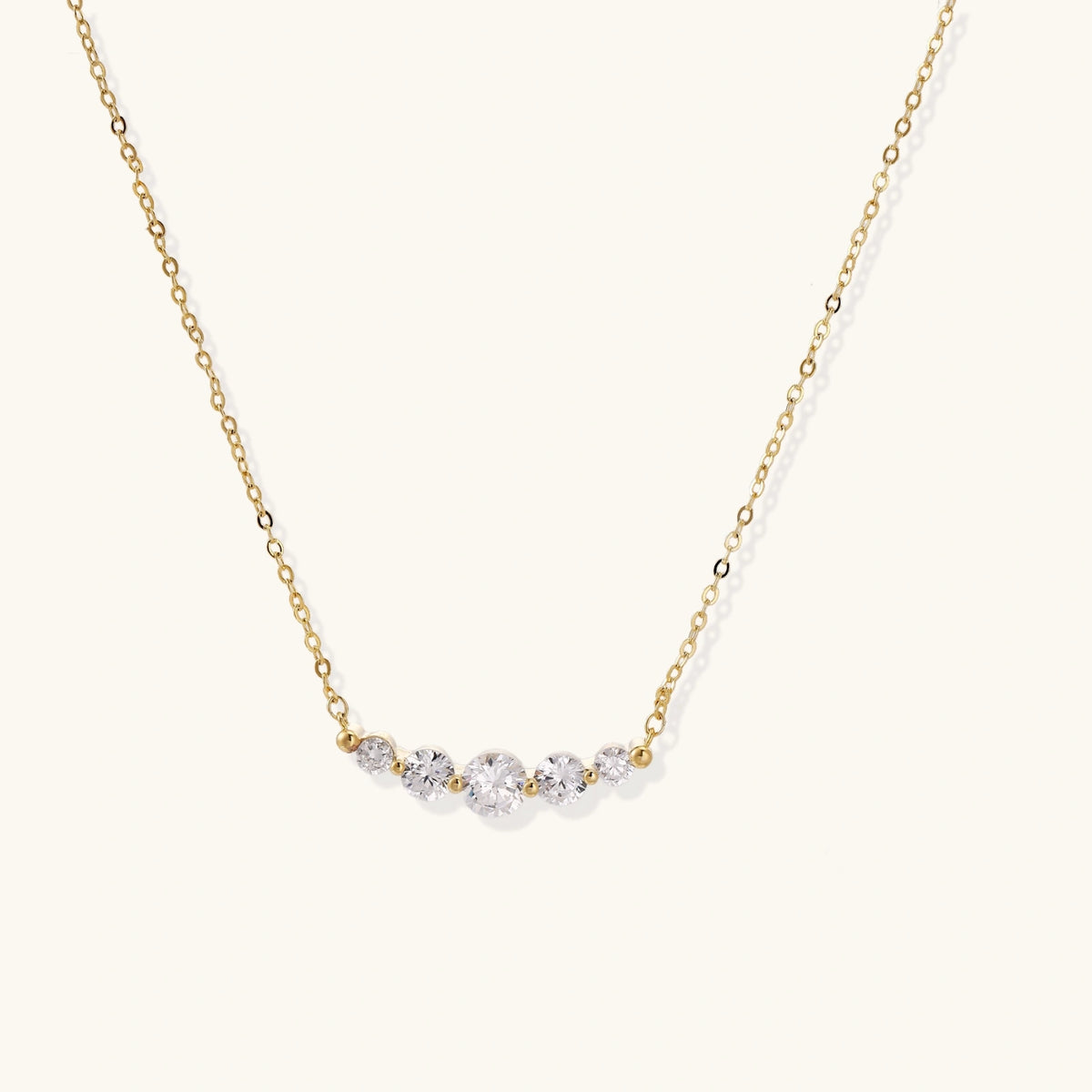 Golden Arc Necklace