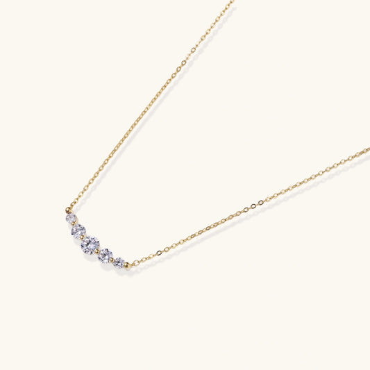 Golden Arc Necklace