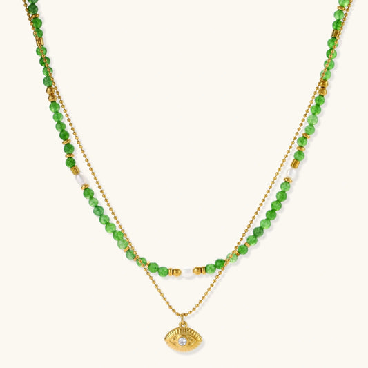 Mystic Eye Layered Necklace
