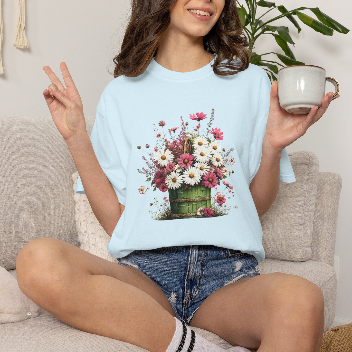 Vintage Floral Bouquet Tee