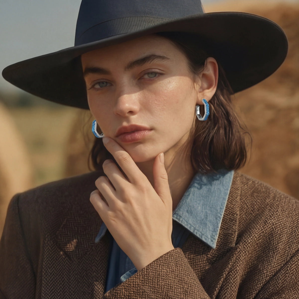 Denim Dreams Hoops