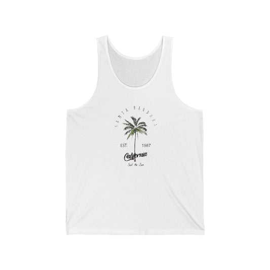 Palm Tree Beach Tank Top
