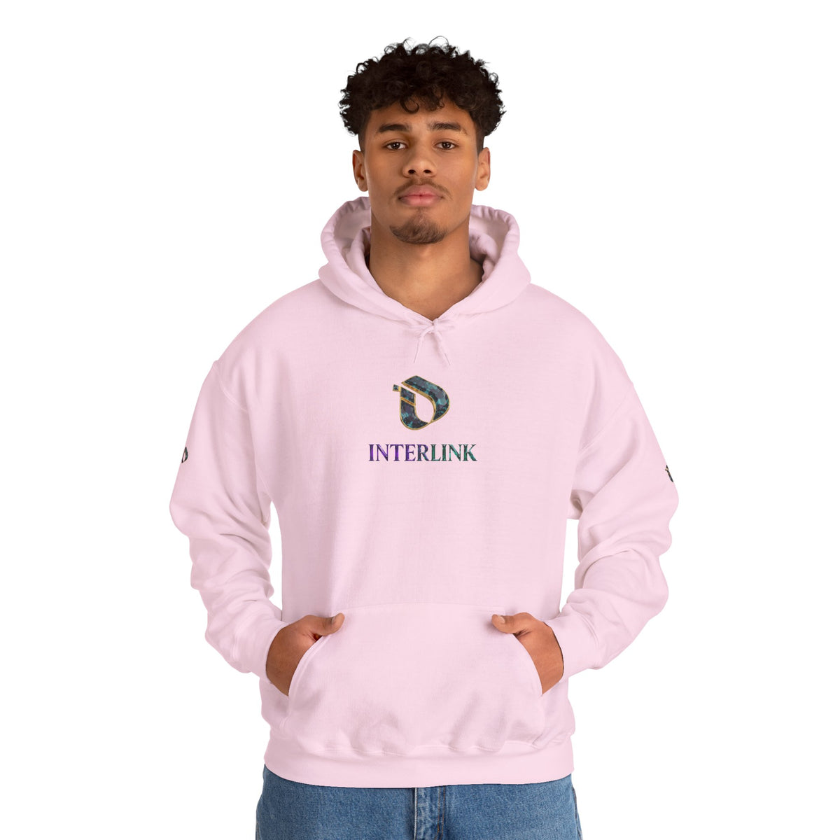Men’s Hoodie with Alexandrite Interlink Emblem