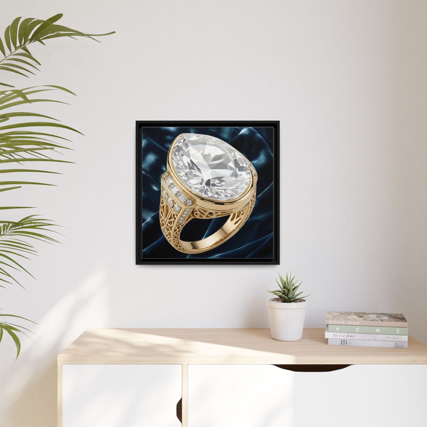 Spoonmaker Diamond Velvet Canvas