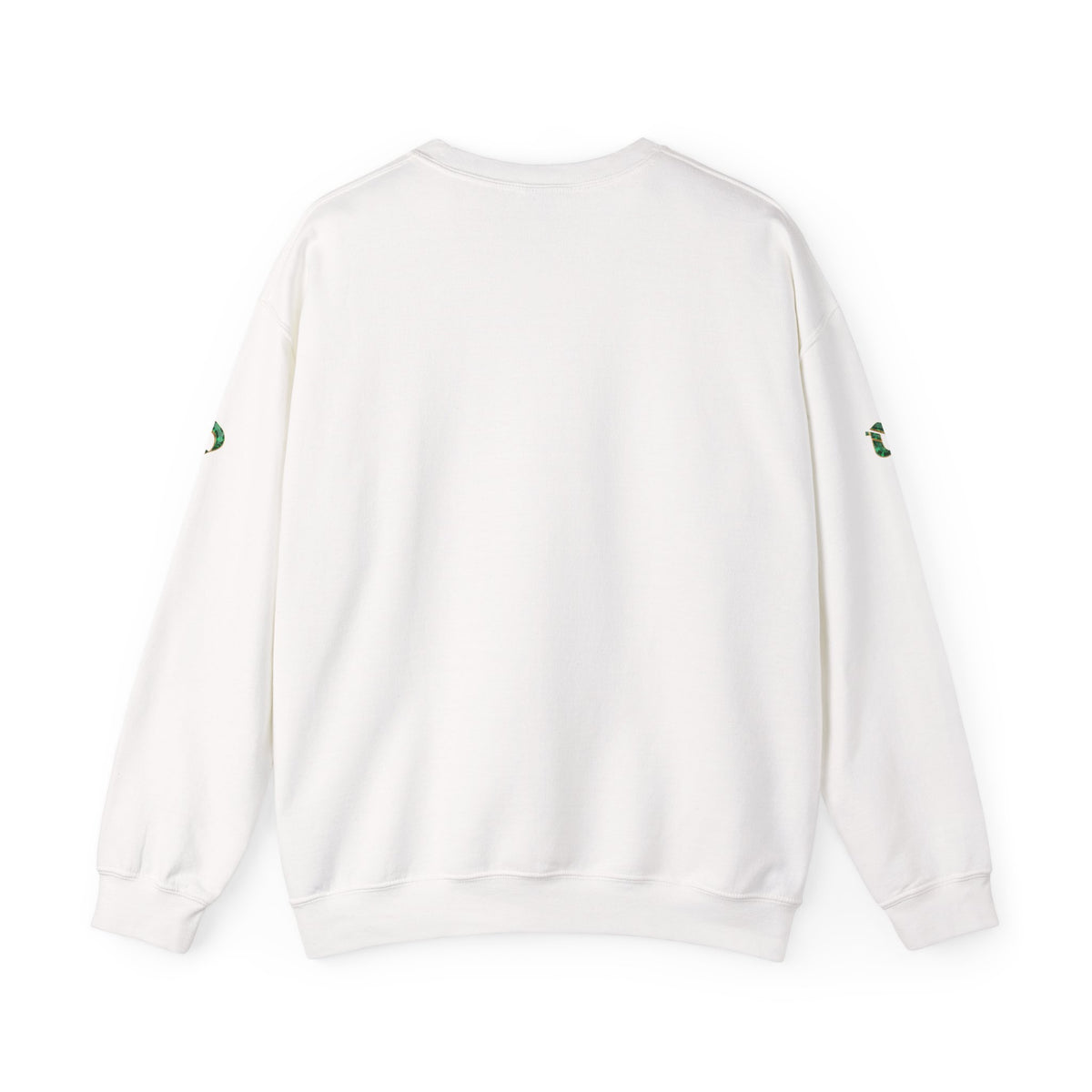 Emerald Gemstone Crewneck Sweatshirt with Interlink Graphic