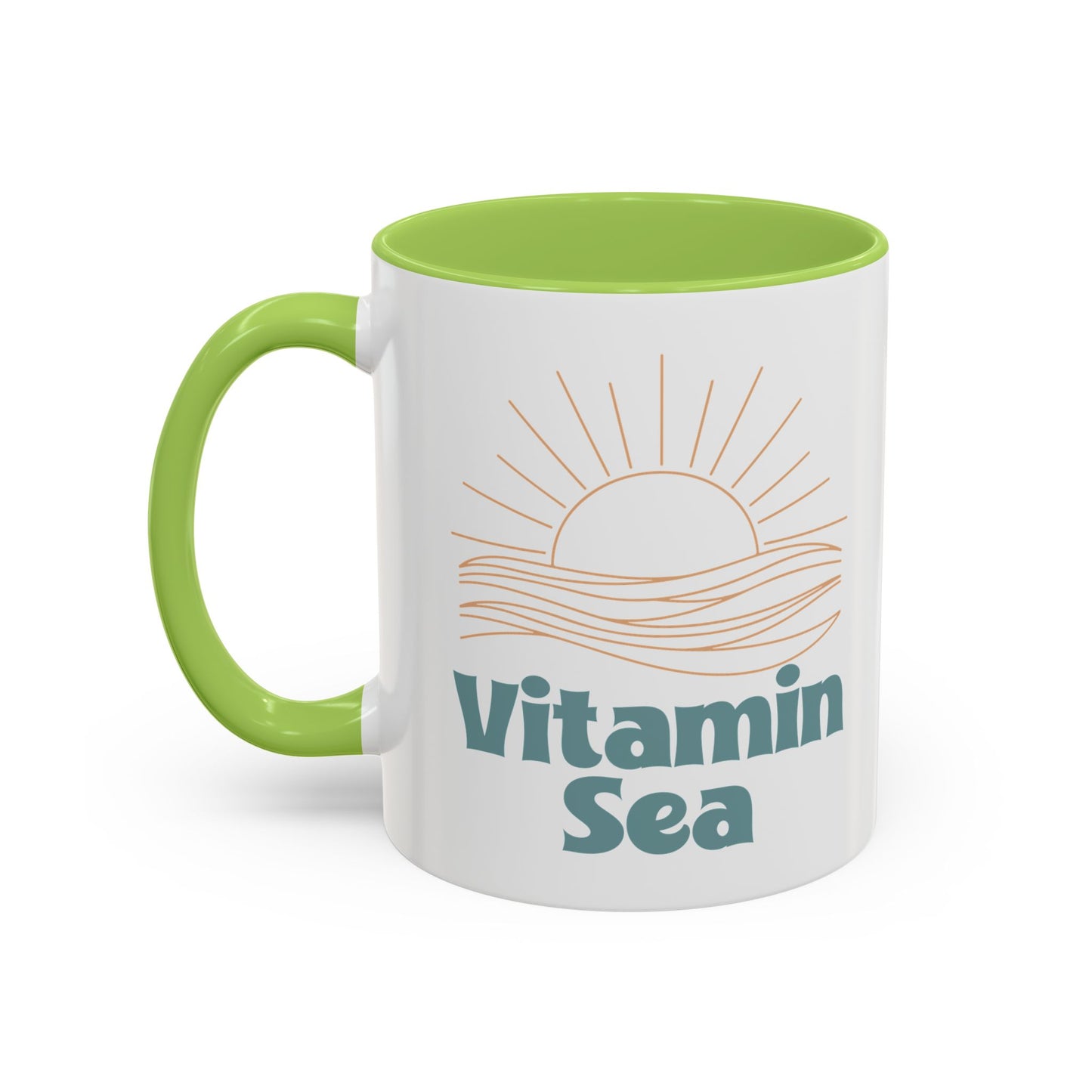 Vitamin Sea Accent Coffee Mug