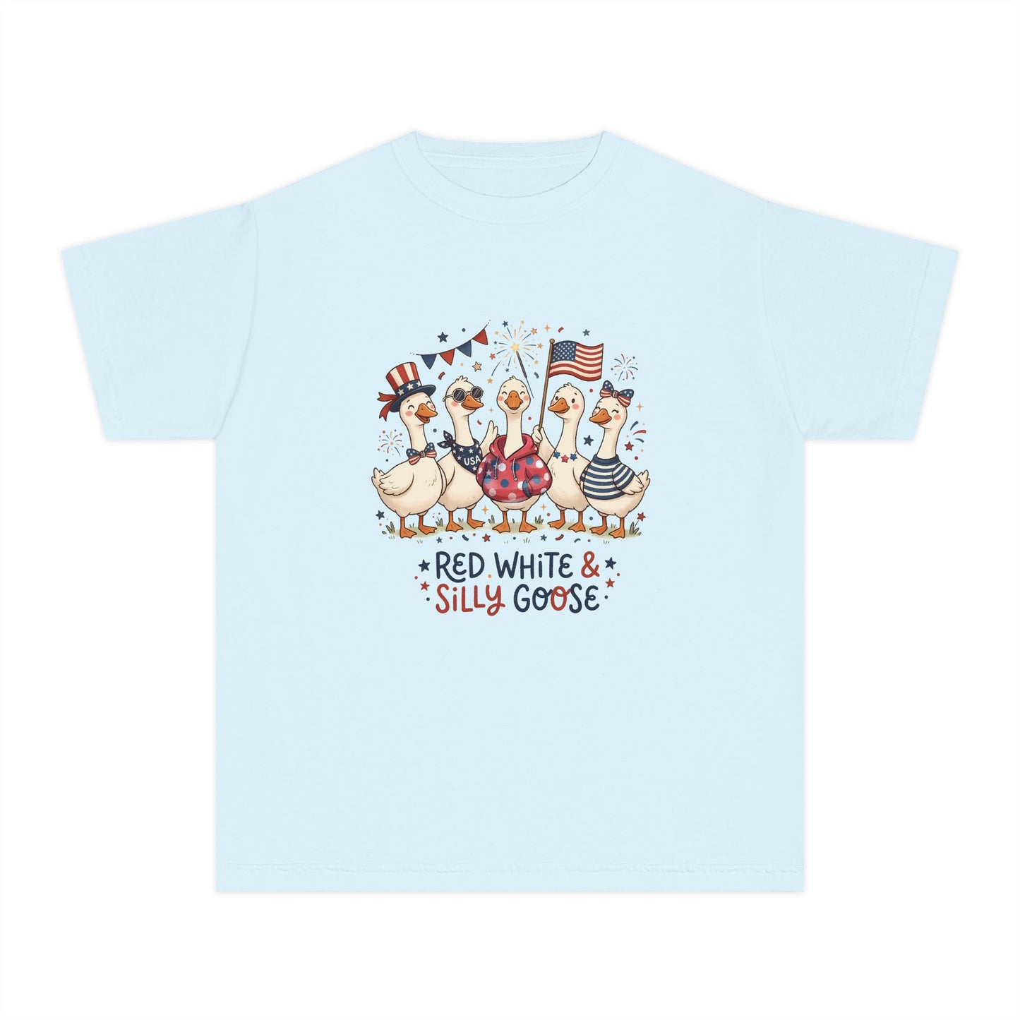 Red White & Silly Goose Youth T-Shirt
