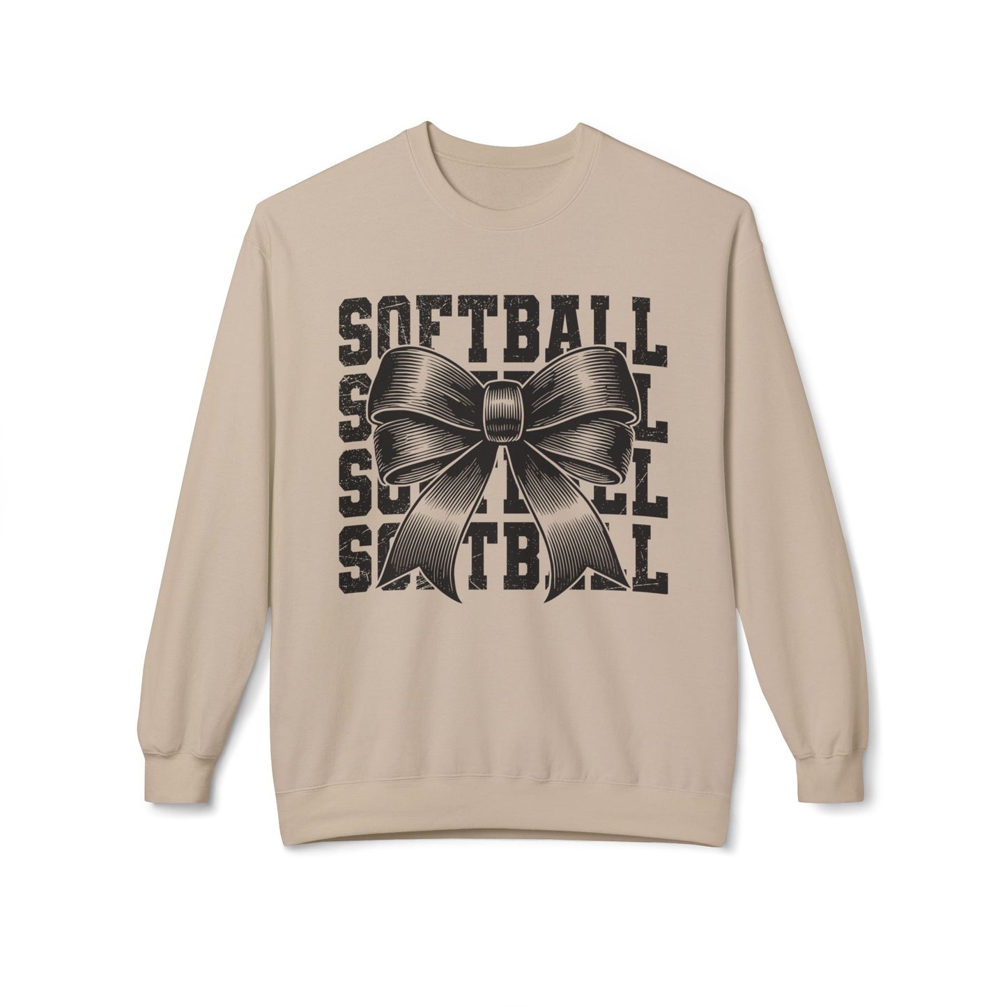 Softball Spirit Crewneck Sweatshirt