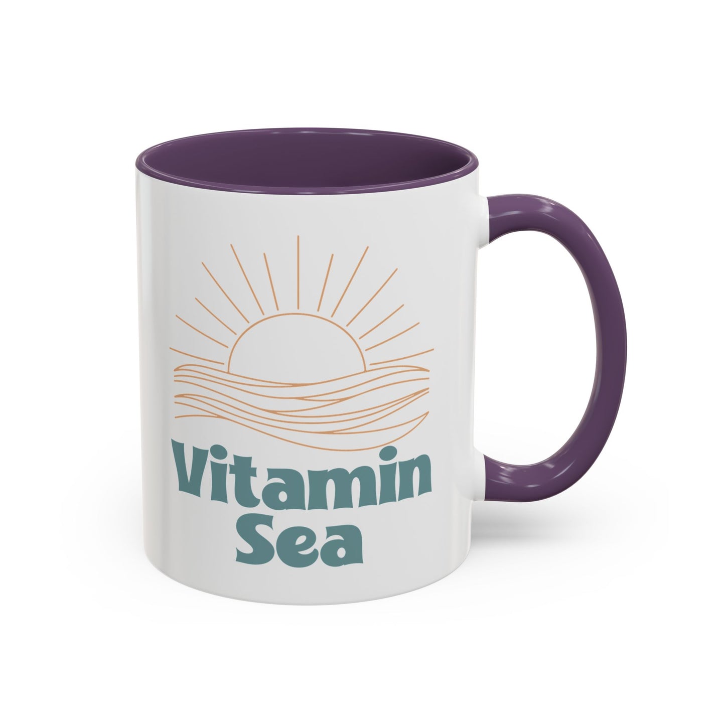 Vitamin Sea Accent Coffee Mug