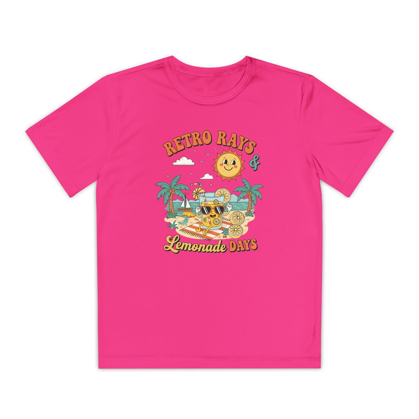 Retro Rays Lemonade Days Youth Tee