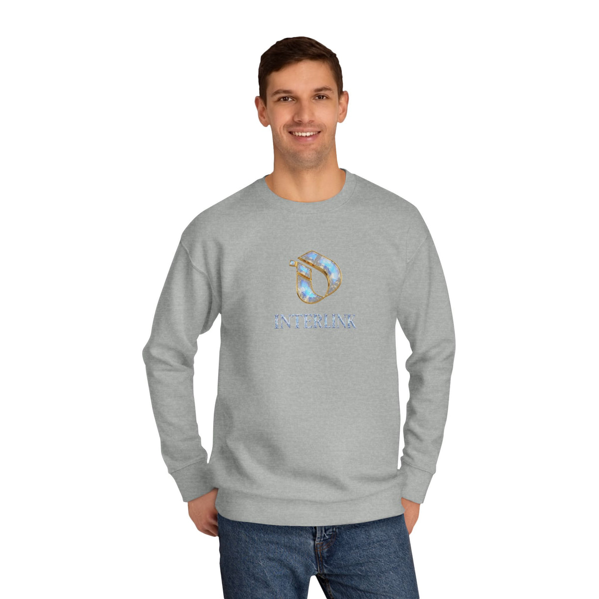 Moonstone Prismglow Interlink Crewneck