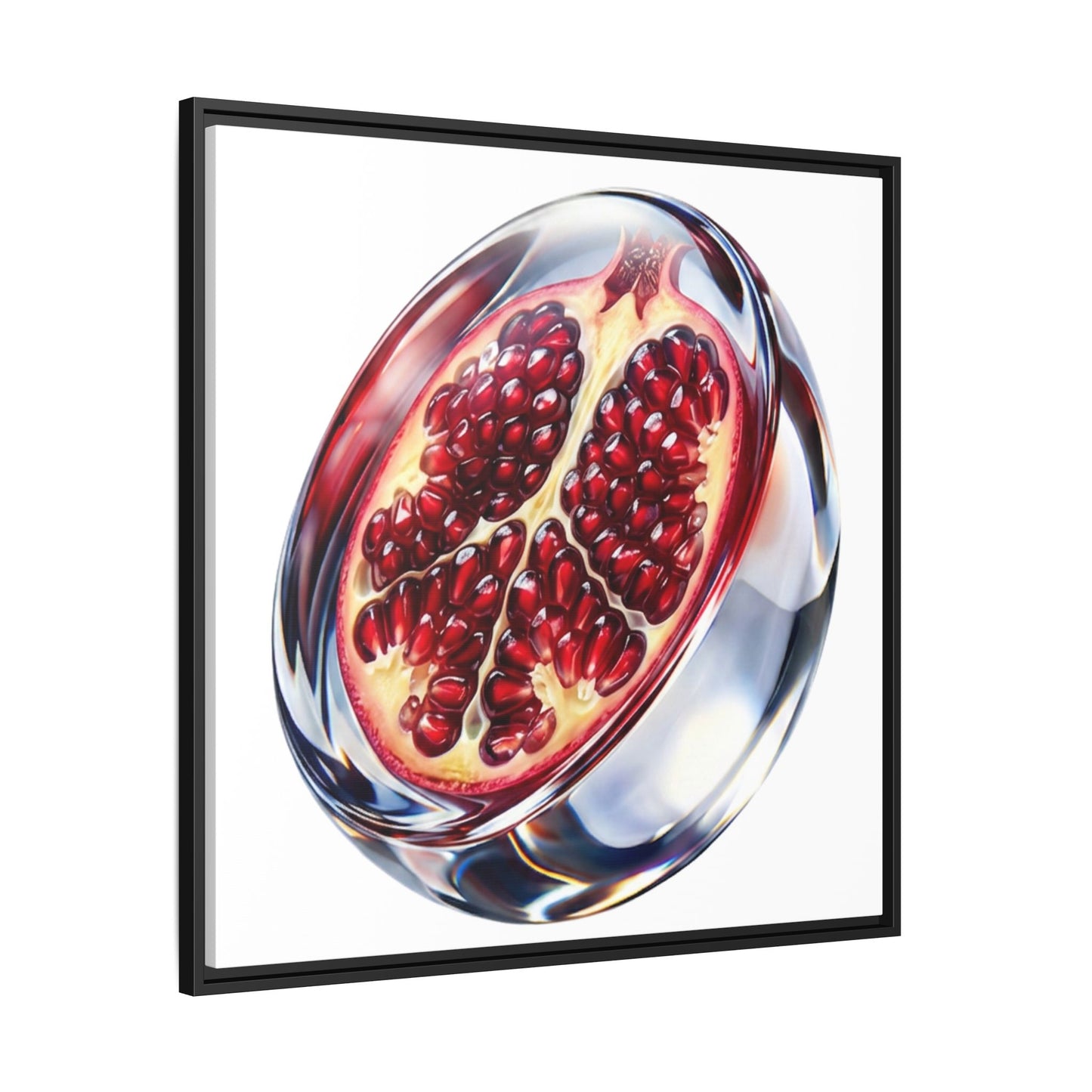 Crimson Pomegranate Framed Wall Art