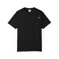 Interlink Sculpted Gold Back Print Cotton Tee