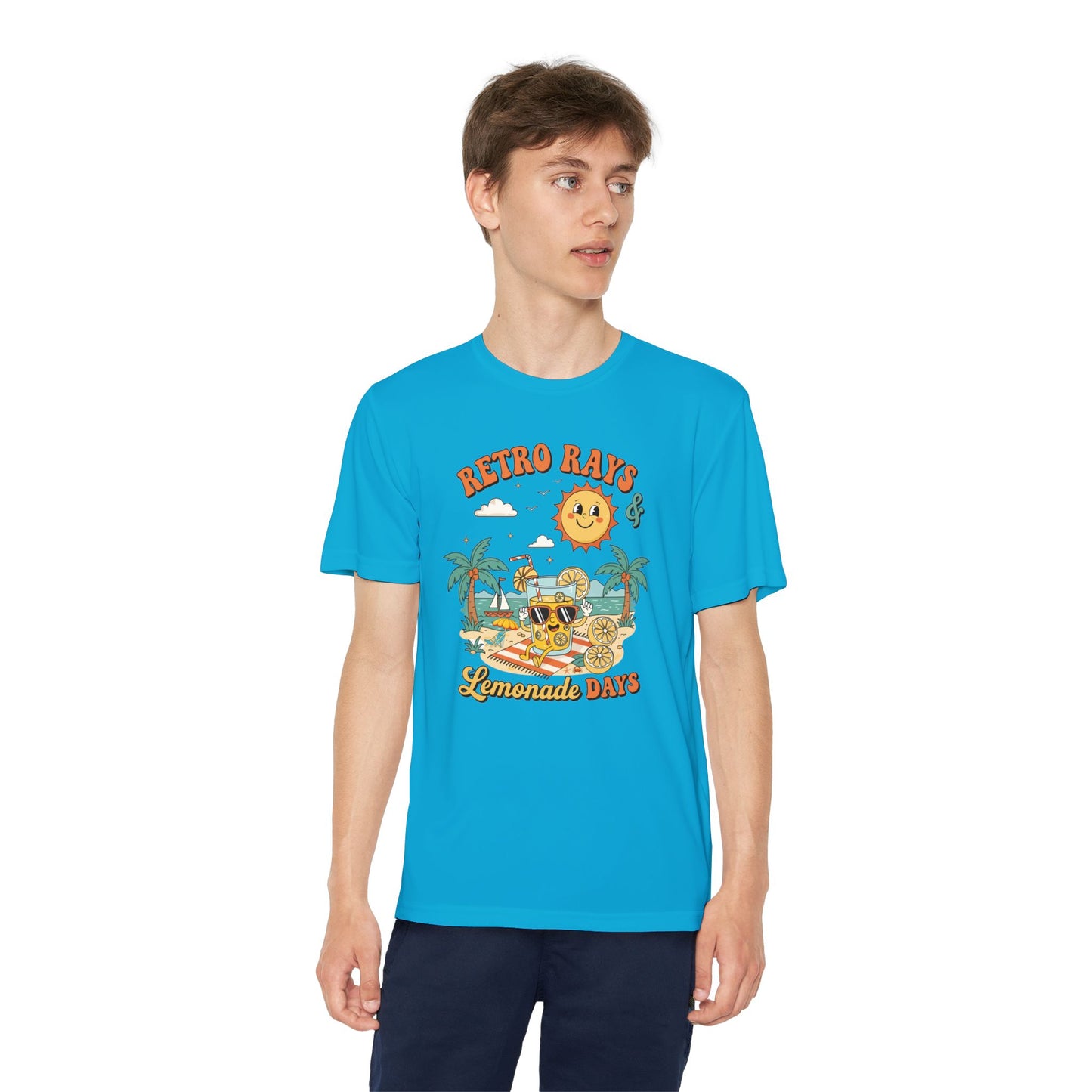 Retro Rays Lemonade Days Youth Tee