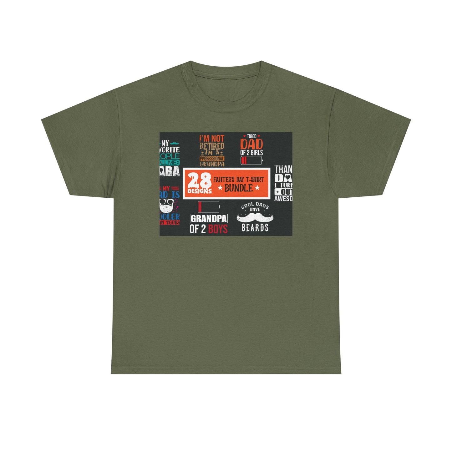 Proud Grandpa of 2 Boys Graphic Tee