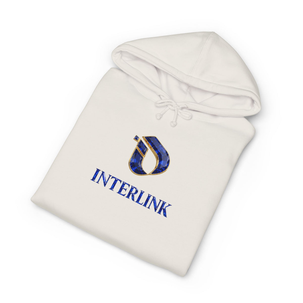 Sapphire Interlink Logo Hoodie