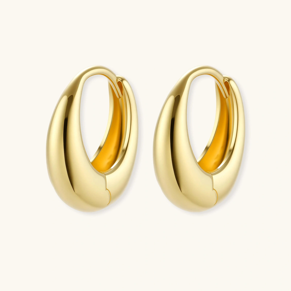 Golden Era Huggie Hoops