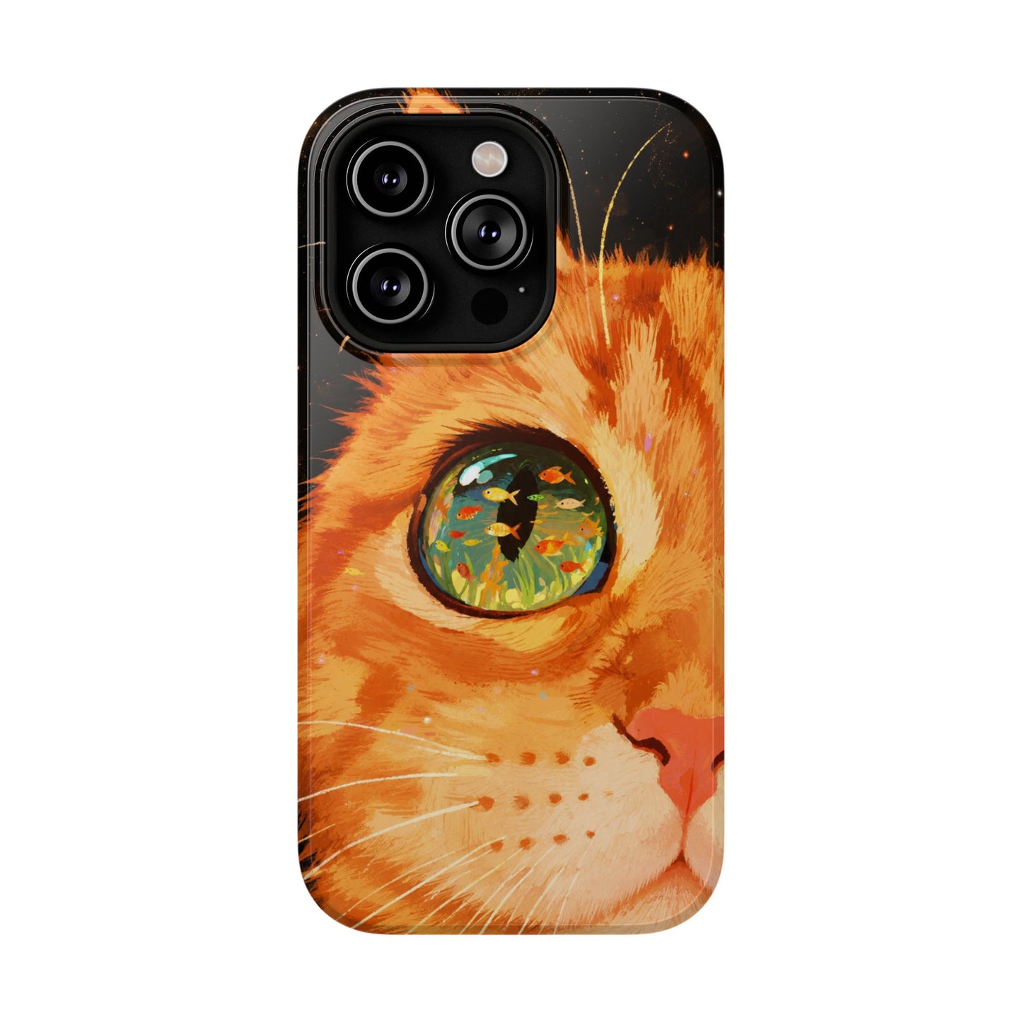 Feline Gaze Apple Phone Case