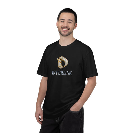 Diamond Pavé Interlink Front Graphic Ring-Spun Cotton Tee