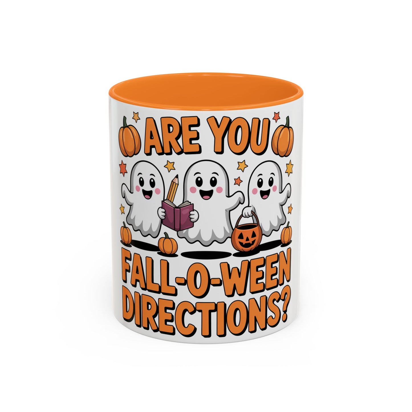 Spooky Fall-O-Ween Ghost Mug