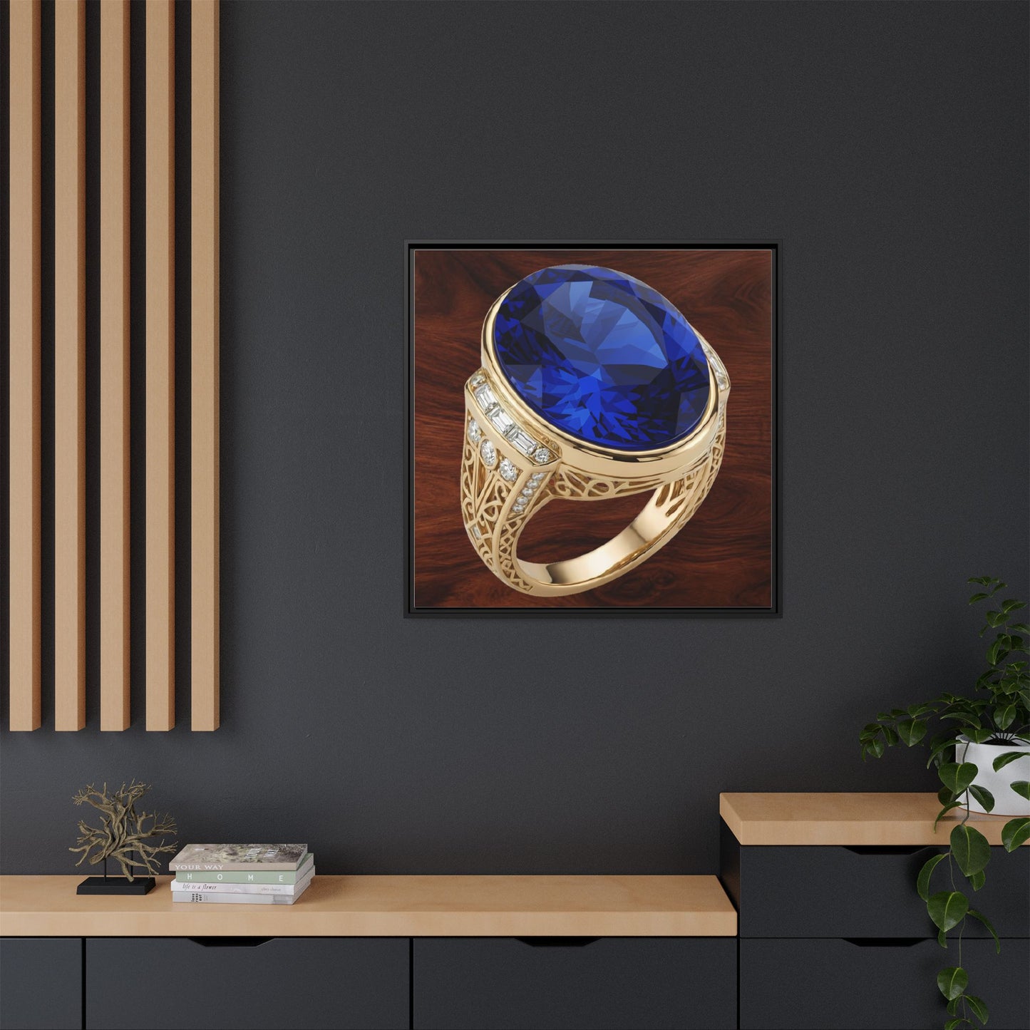 Sapphire Chamber Canvas