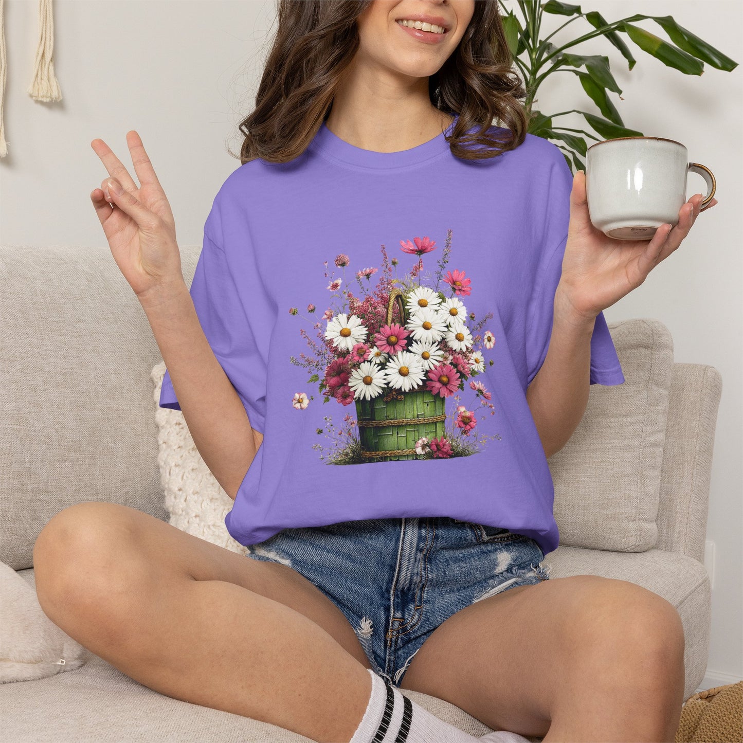 Vintage Floral Bouquet Tee