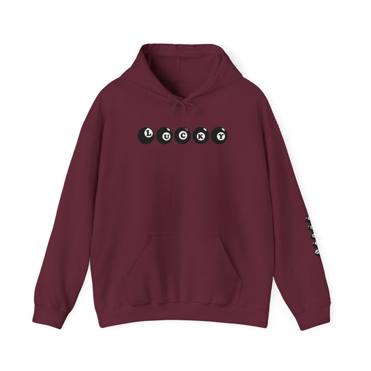 Silent Gaze Maroon Hoodie