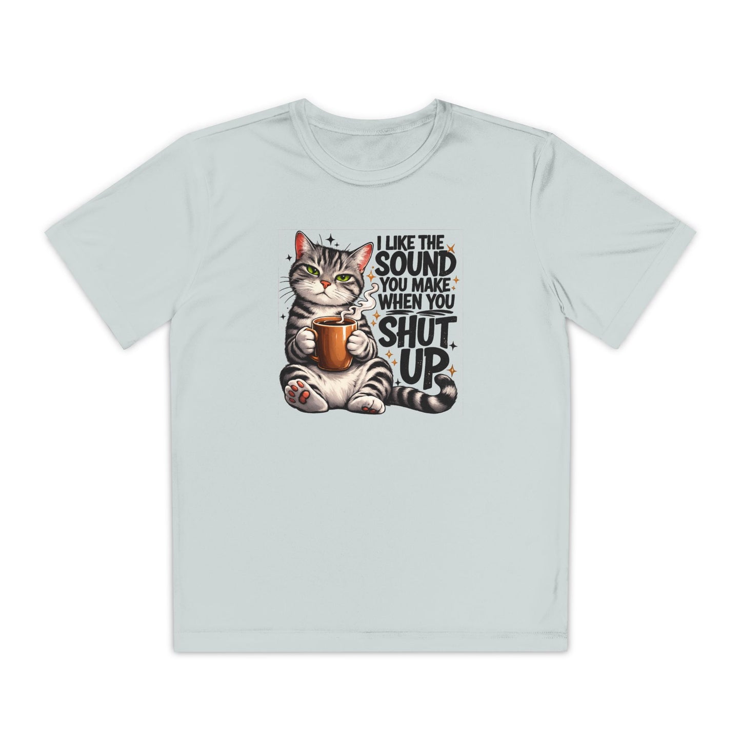 Youth Sarcastic Cat Graphic Tee
