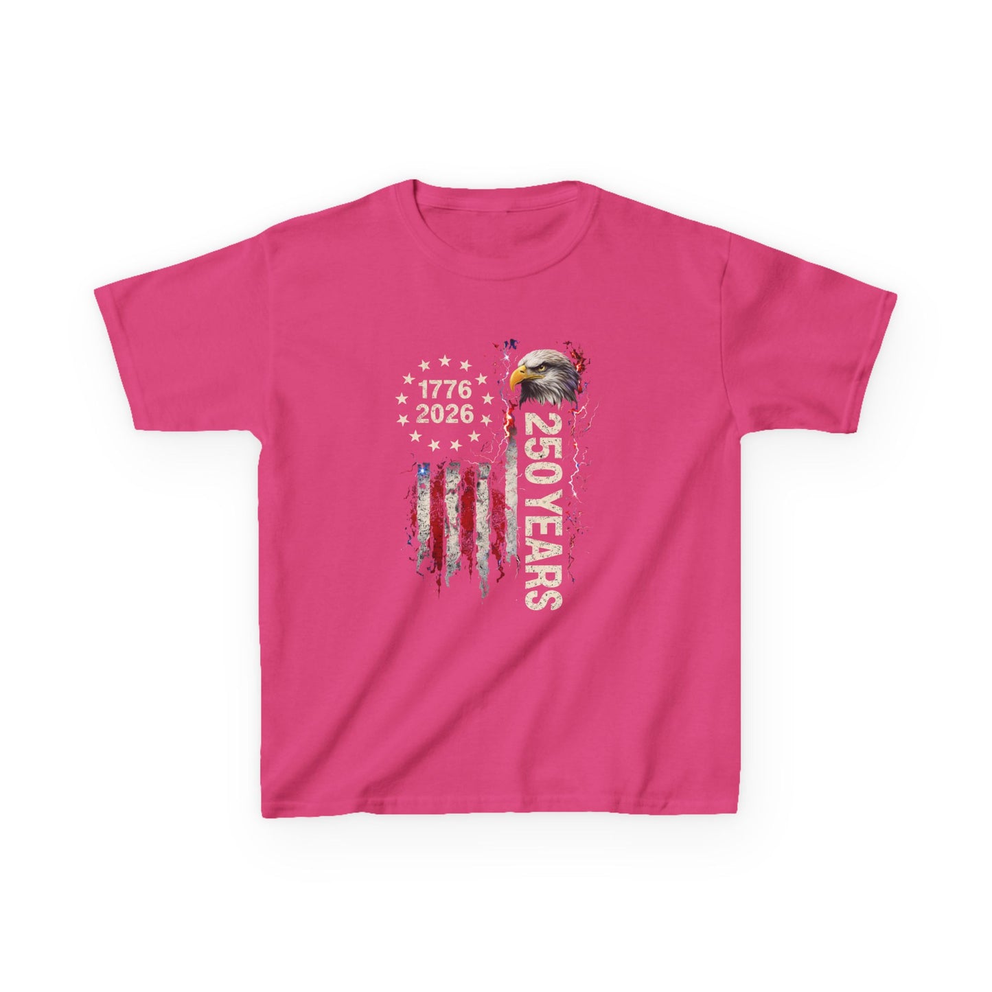 Youth America 250 Years Patriotic T-Shirt