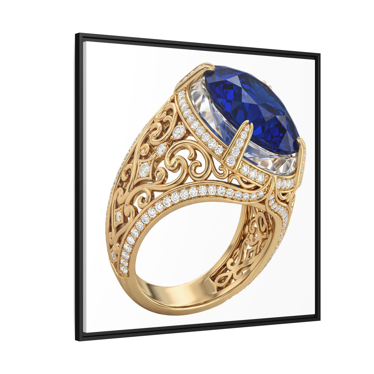 Sapphire Heirloom Canvas Print