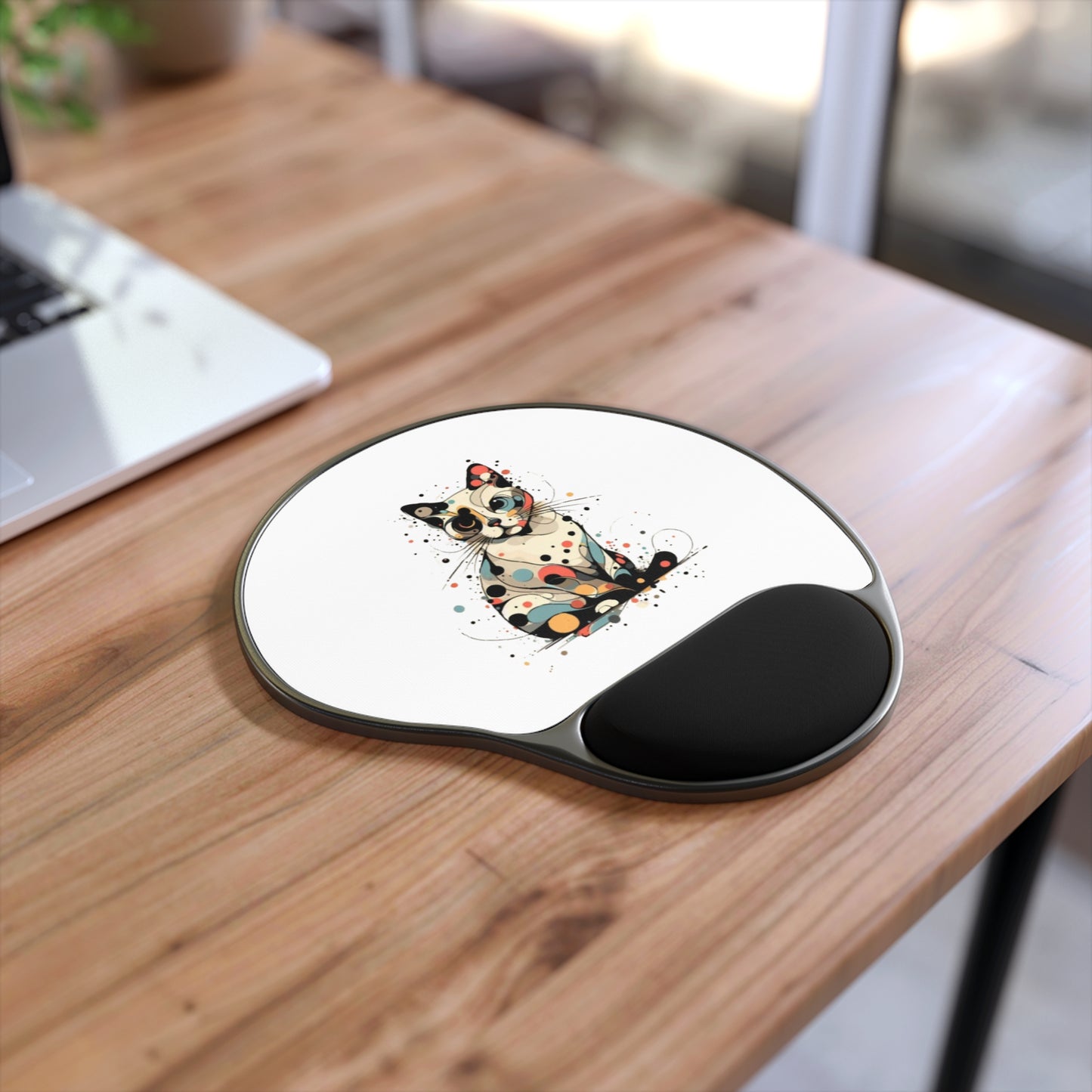 Speckled Whiskers Mouse Pad
