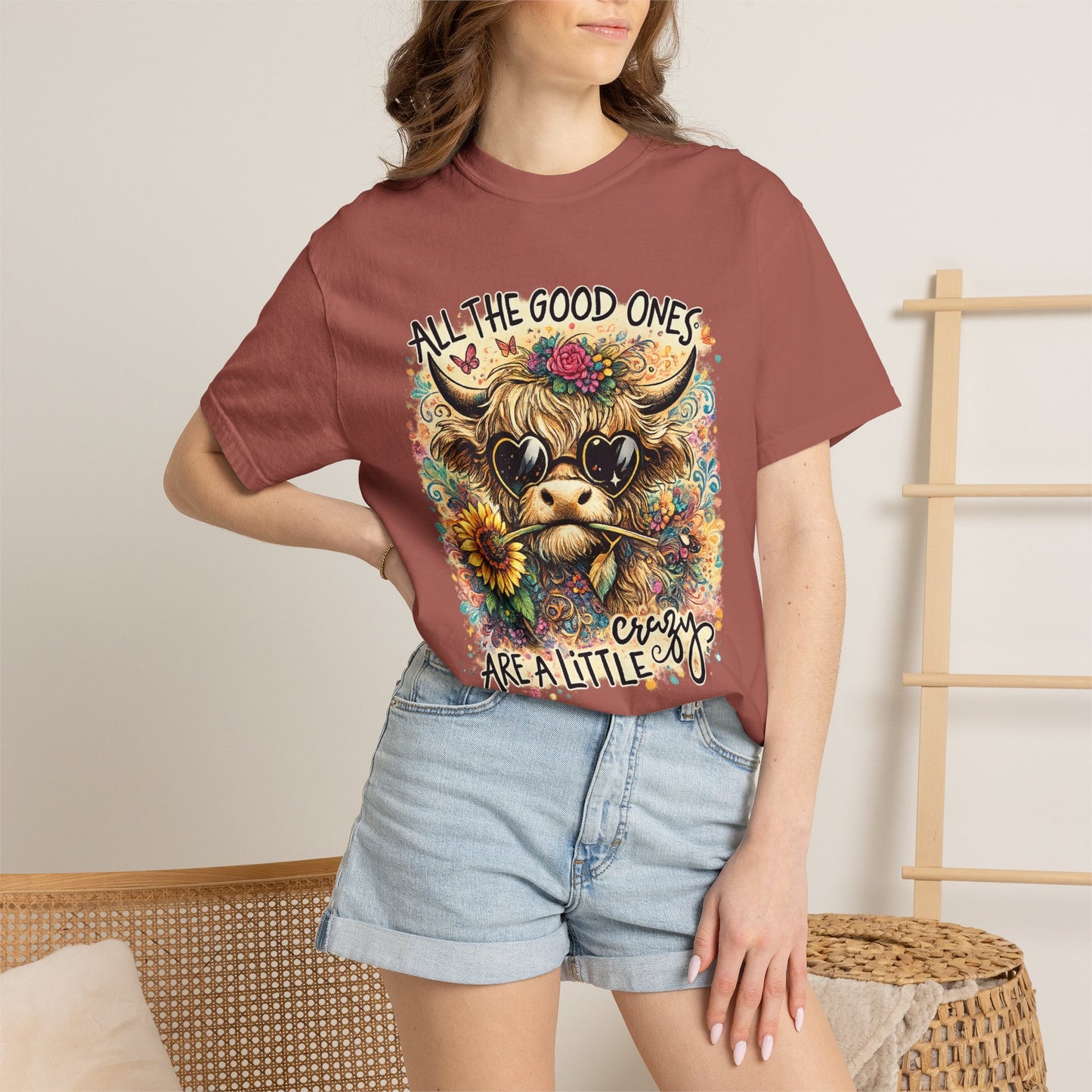 Good Ones Cow Graphic T-Shirt