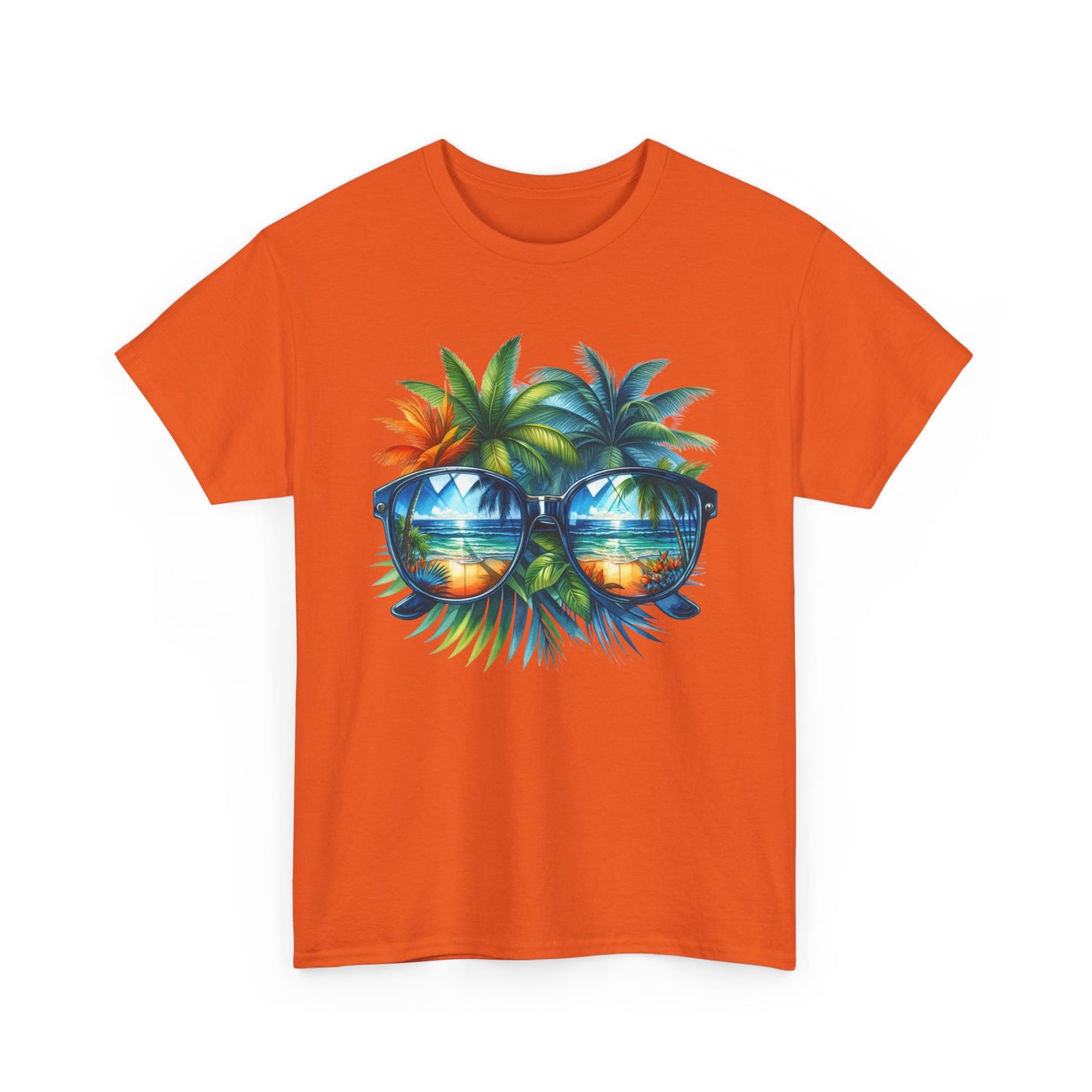 Tropical Sunglasses Palm Tree T-Shirt