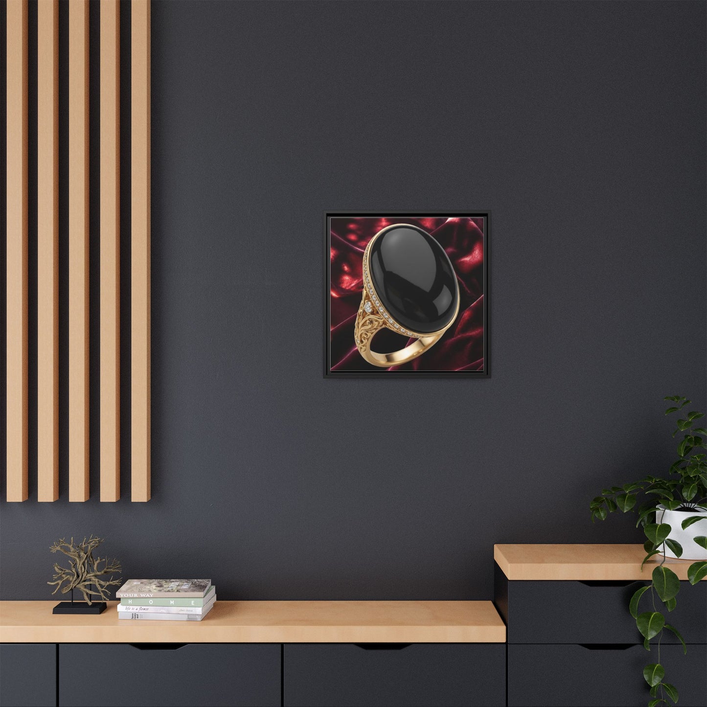 Shadow Jewel Canvas