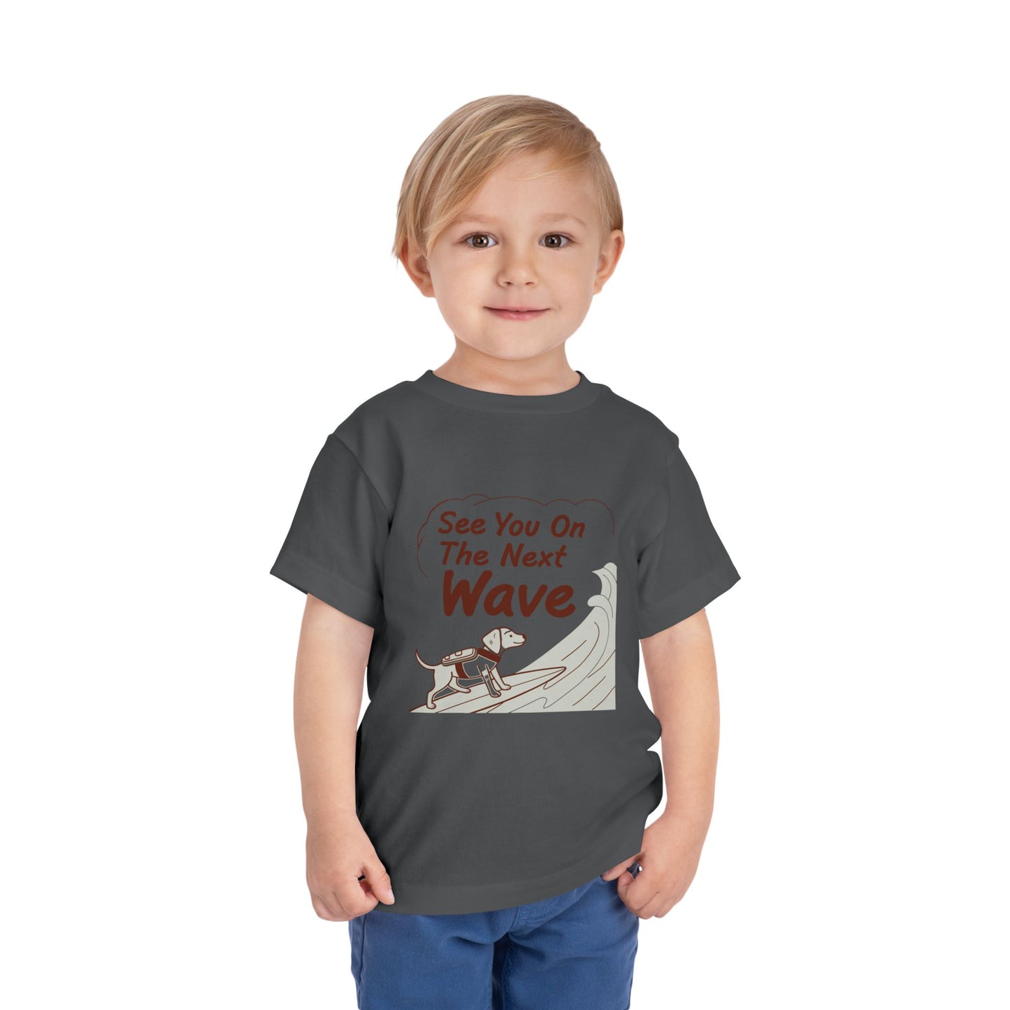 See You On The Next Wave Toddler Tee