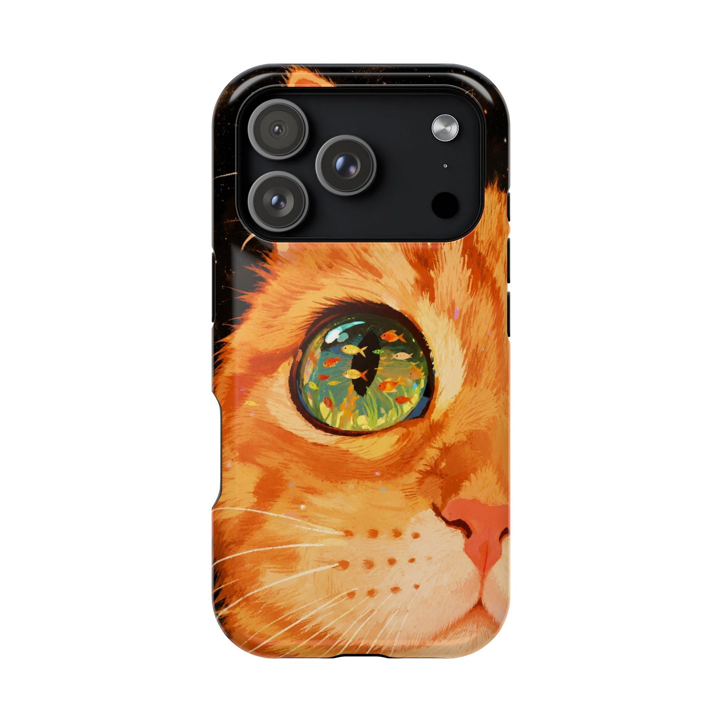 Feline Gaze Apple Phone Case