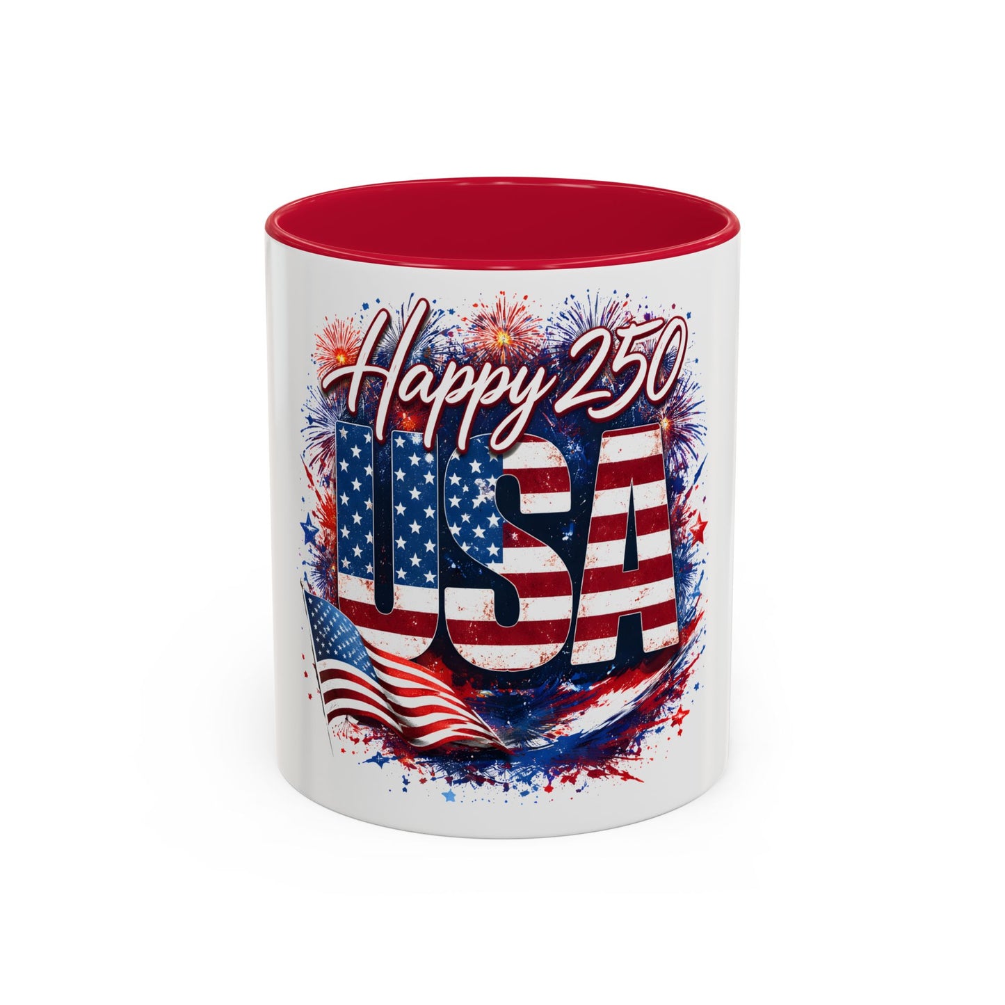 Patriotic USA 250 Celebration Coffee Mug