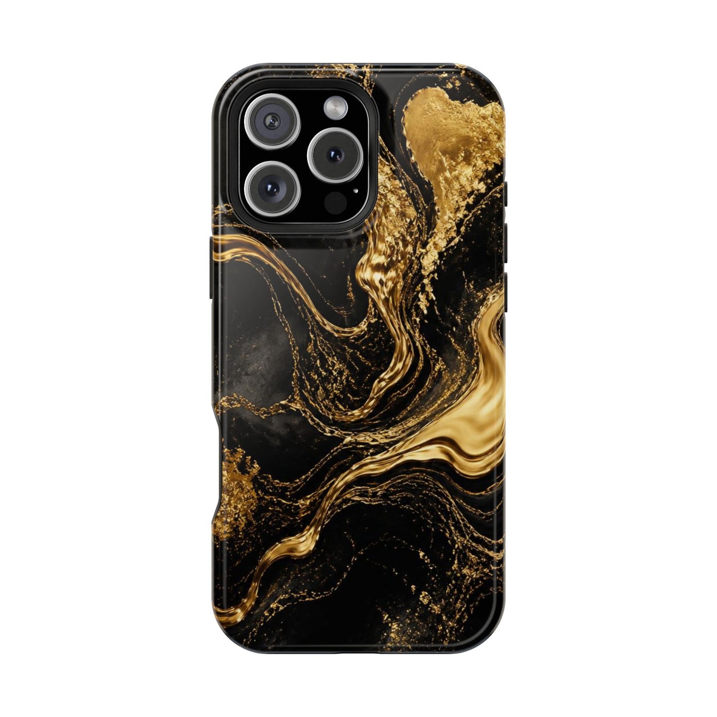 Obsidian Flow Apple Phone Case