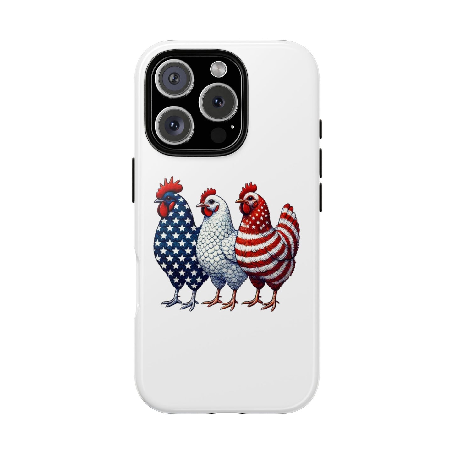 Patriot Hen Apple Phone Case