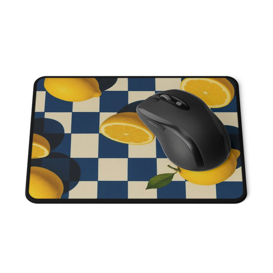 Lemon Lattice Mouse Pad