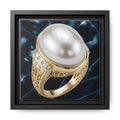 Ivory Pearl Statement Canvas
