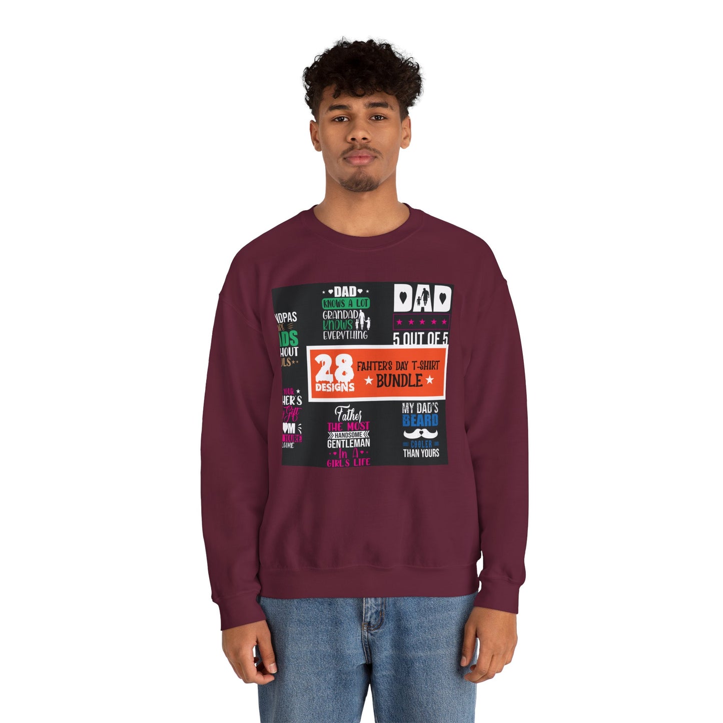 Father’s Day Dad Graphic Sweatshirt MEN